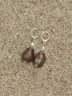 Cowrie Shell Huggies