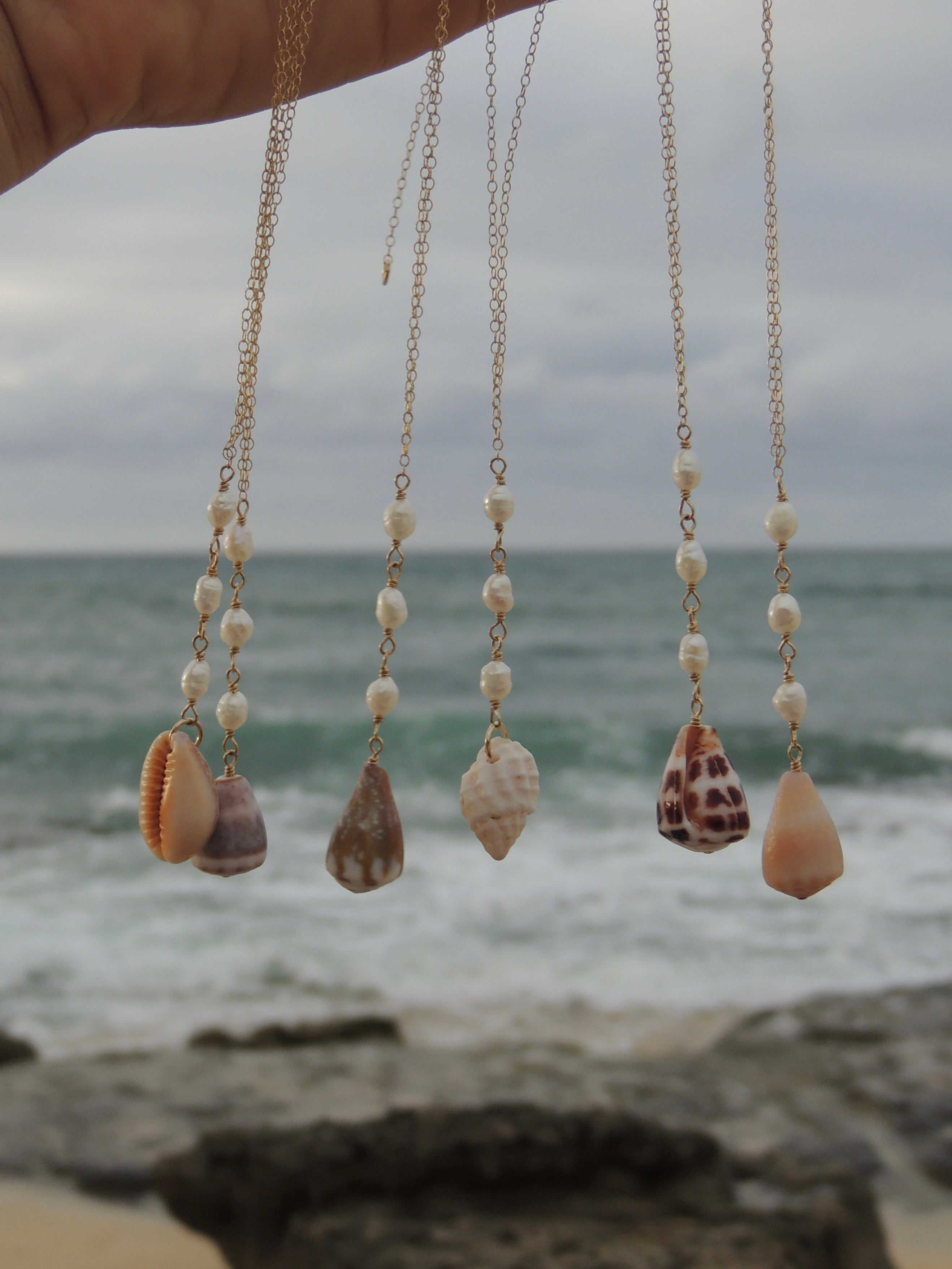 Hebrew Cone Shell Necklace