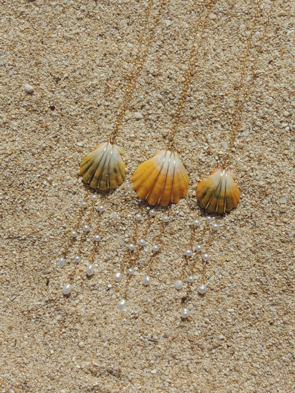 Sunrise Shell Necklace