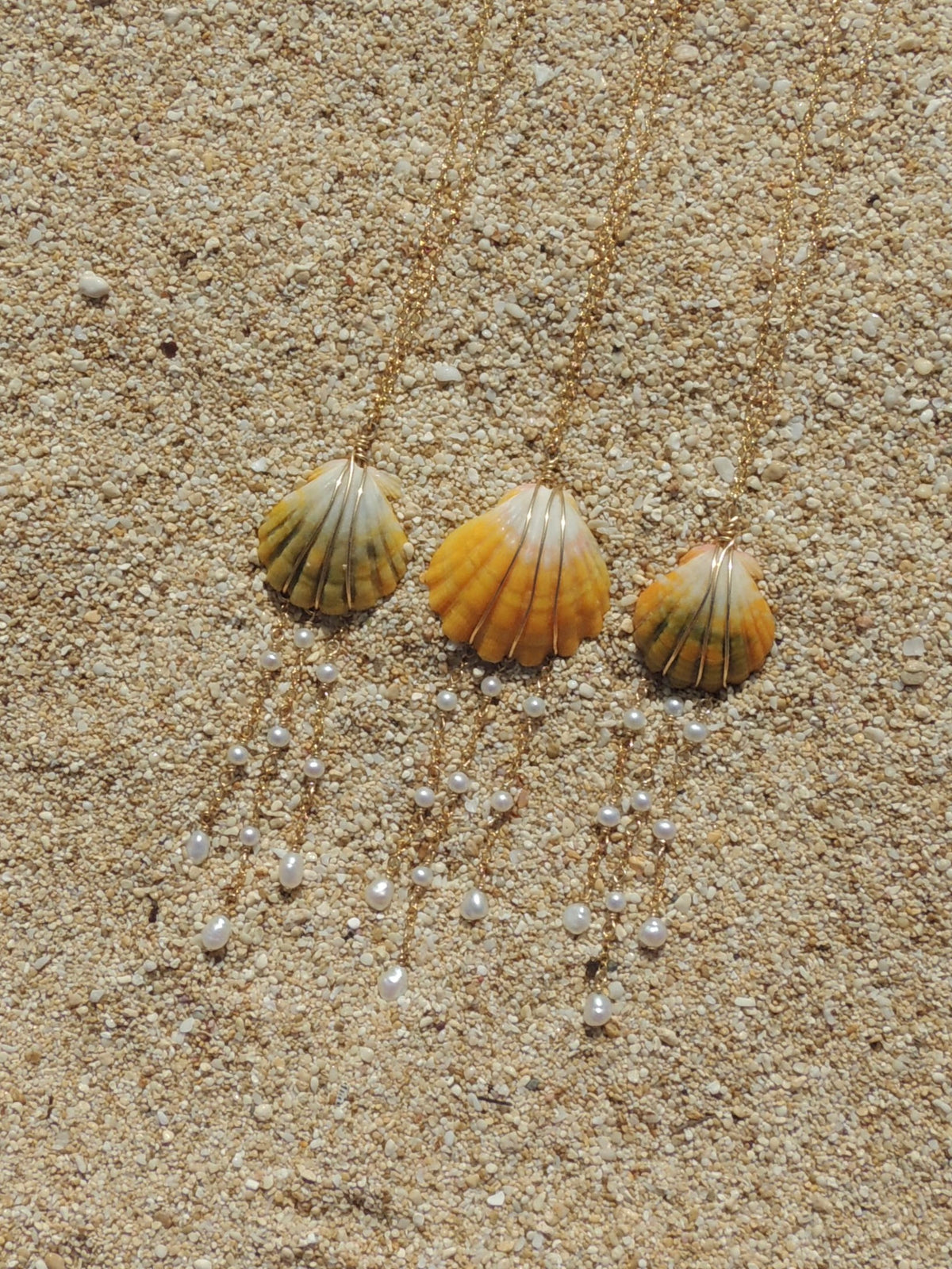 Sunrise Shell Necklace