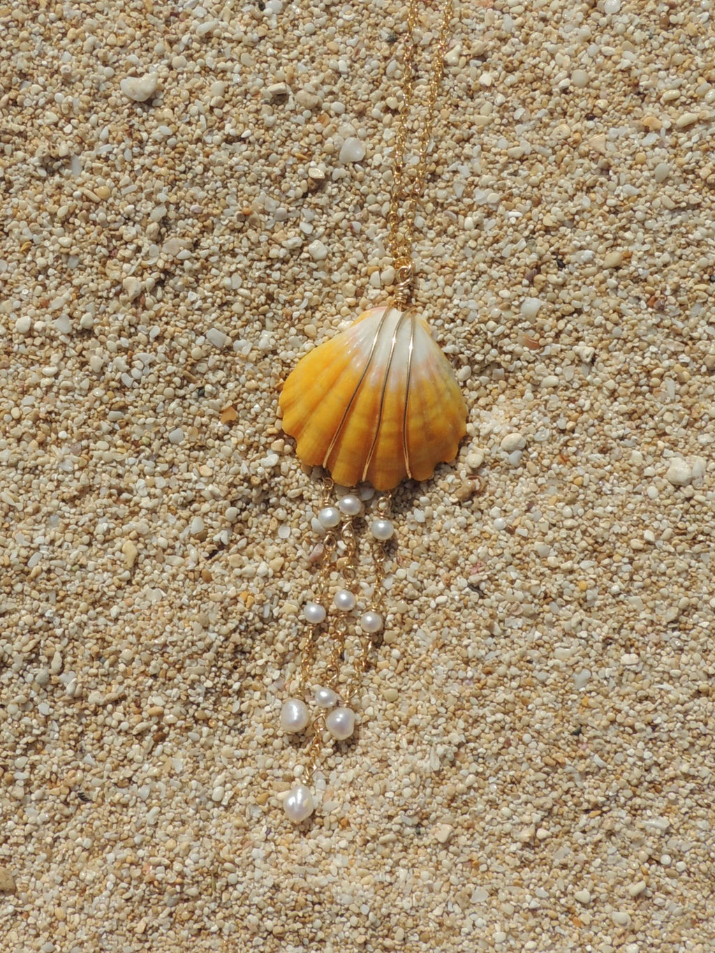 Sunrise Shell Necklace