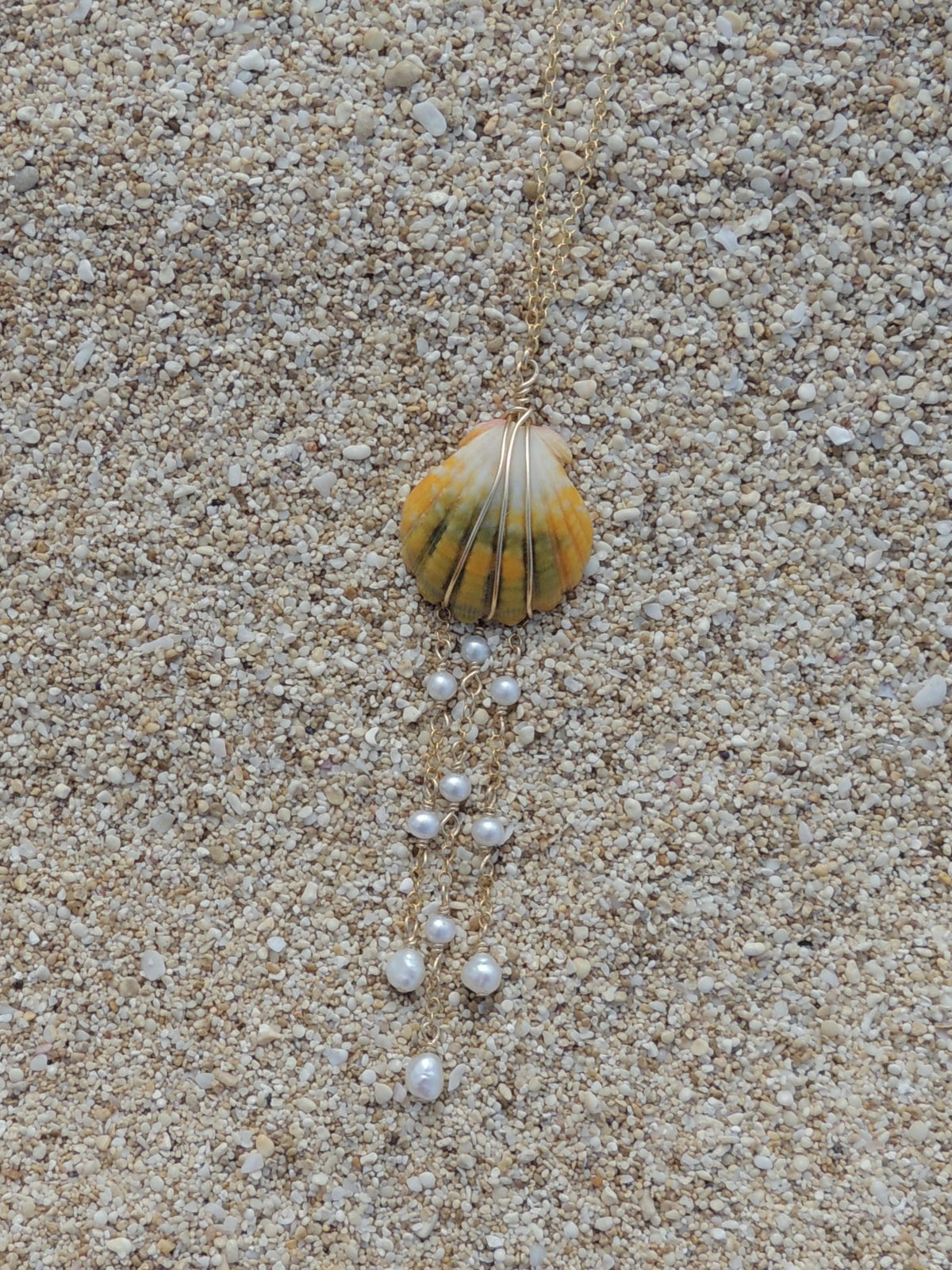 Sunrise Shell Necklace