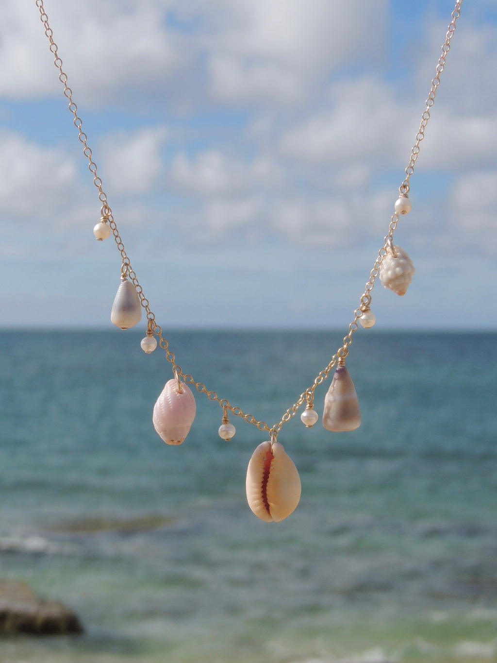 Shell Charm Necklace