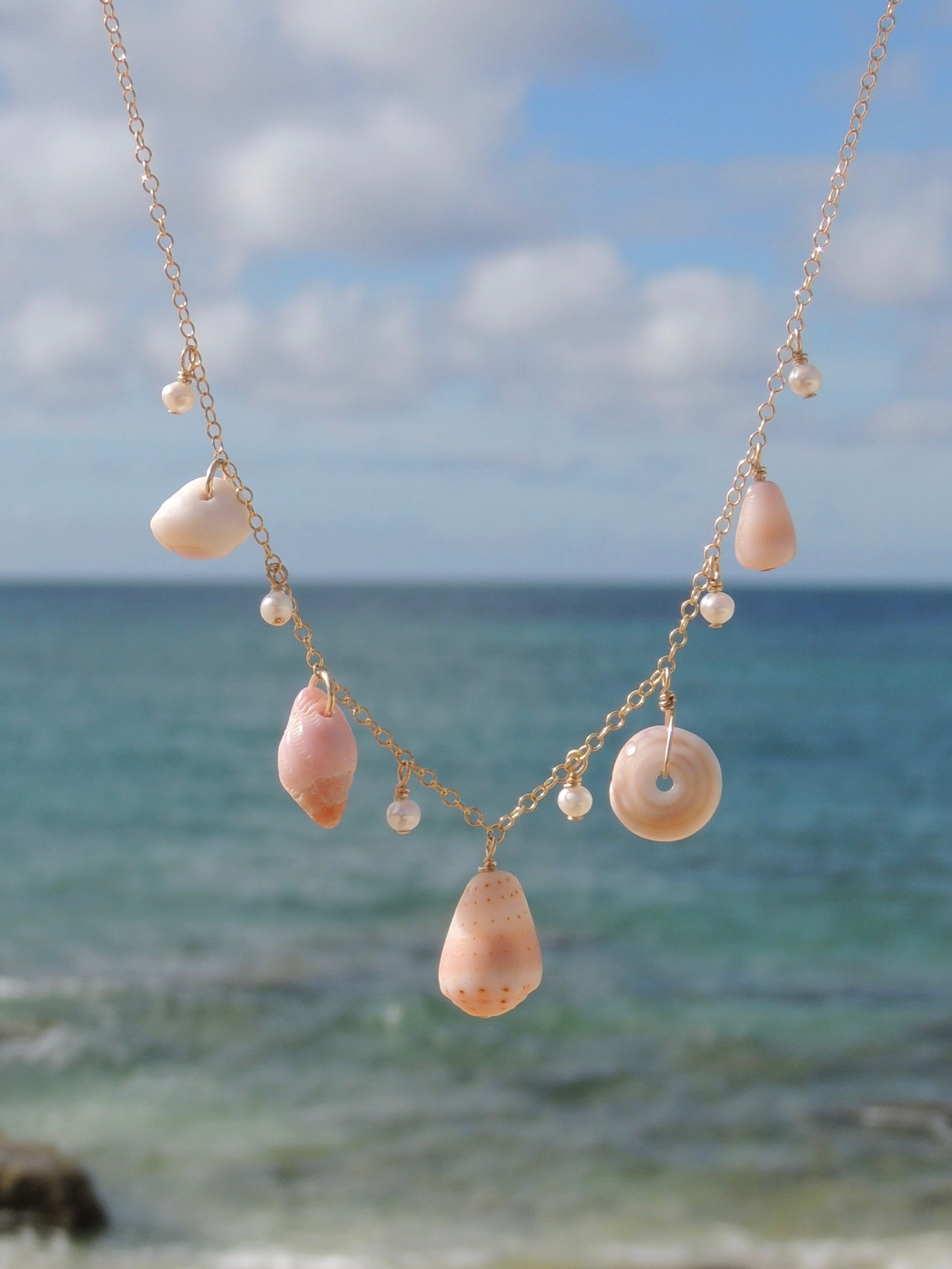 Shell Charm Necklace