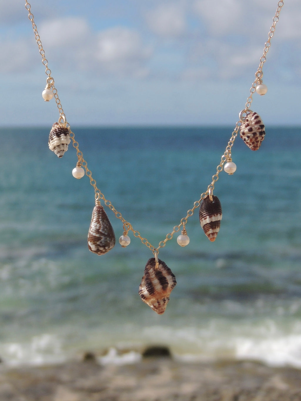 Shell Charm Necklace