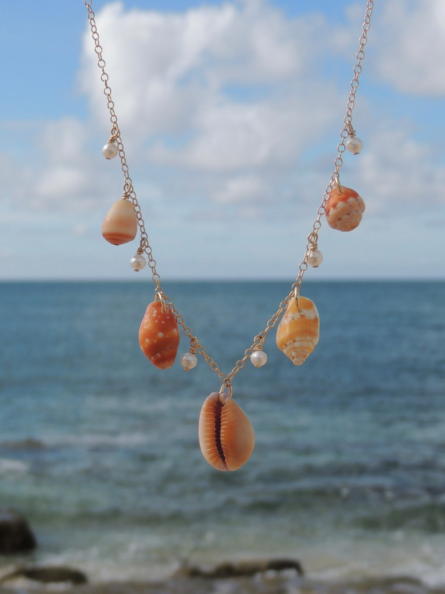 Shell Charm Necklace