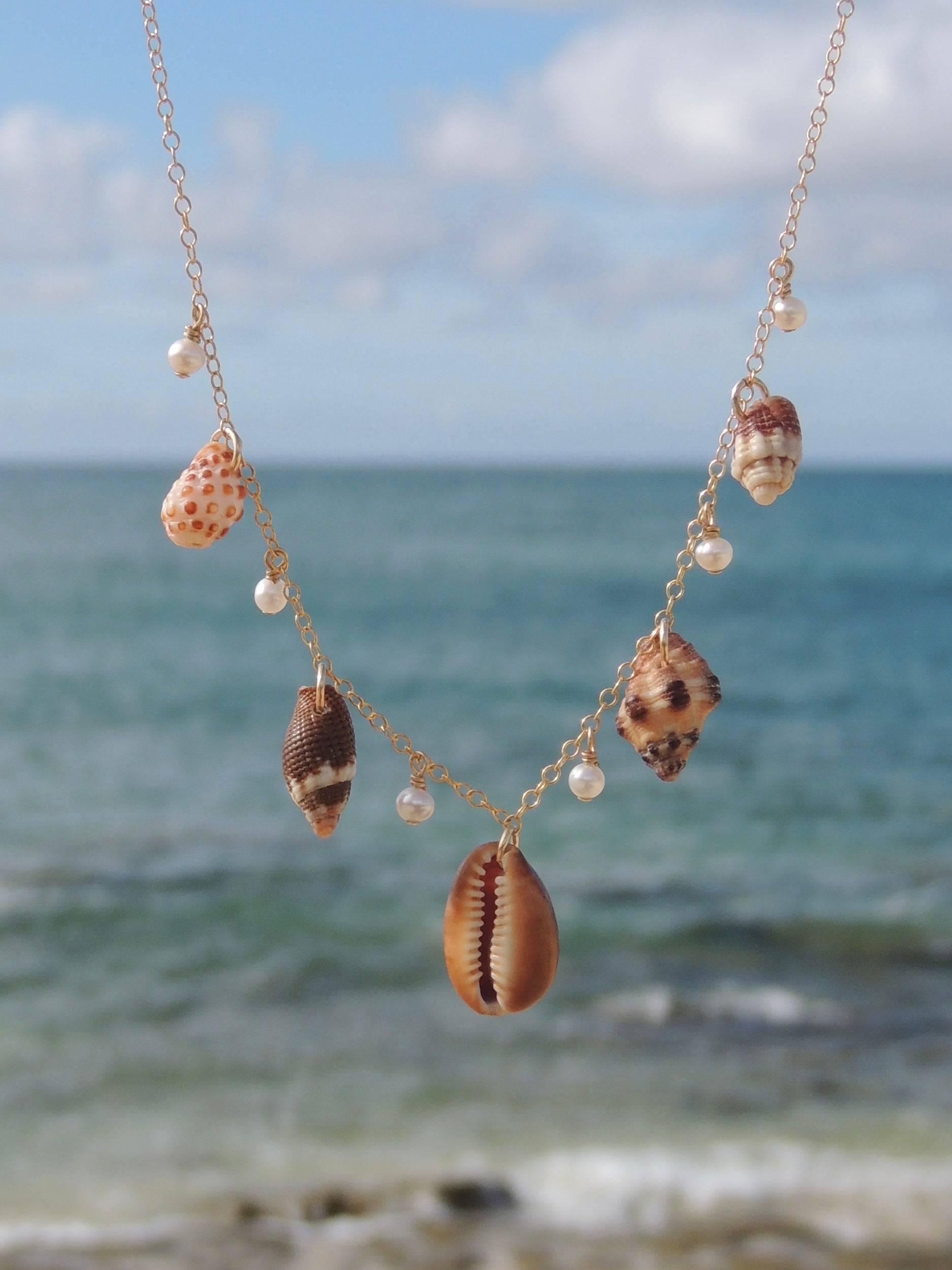 Shell Charm Necklace