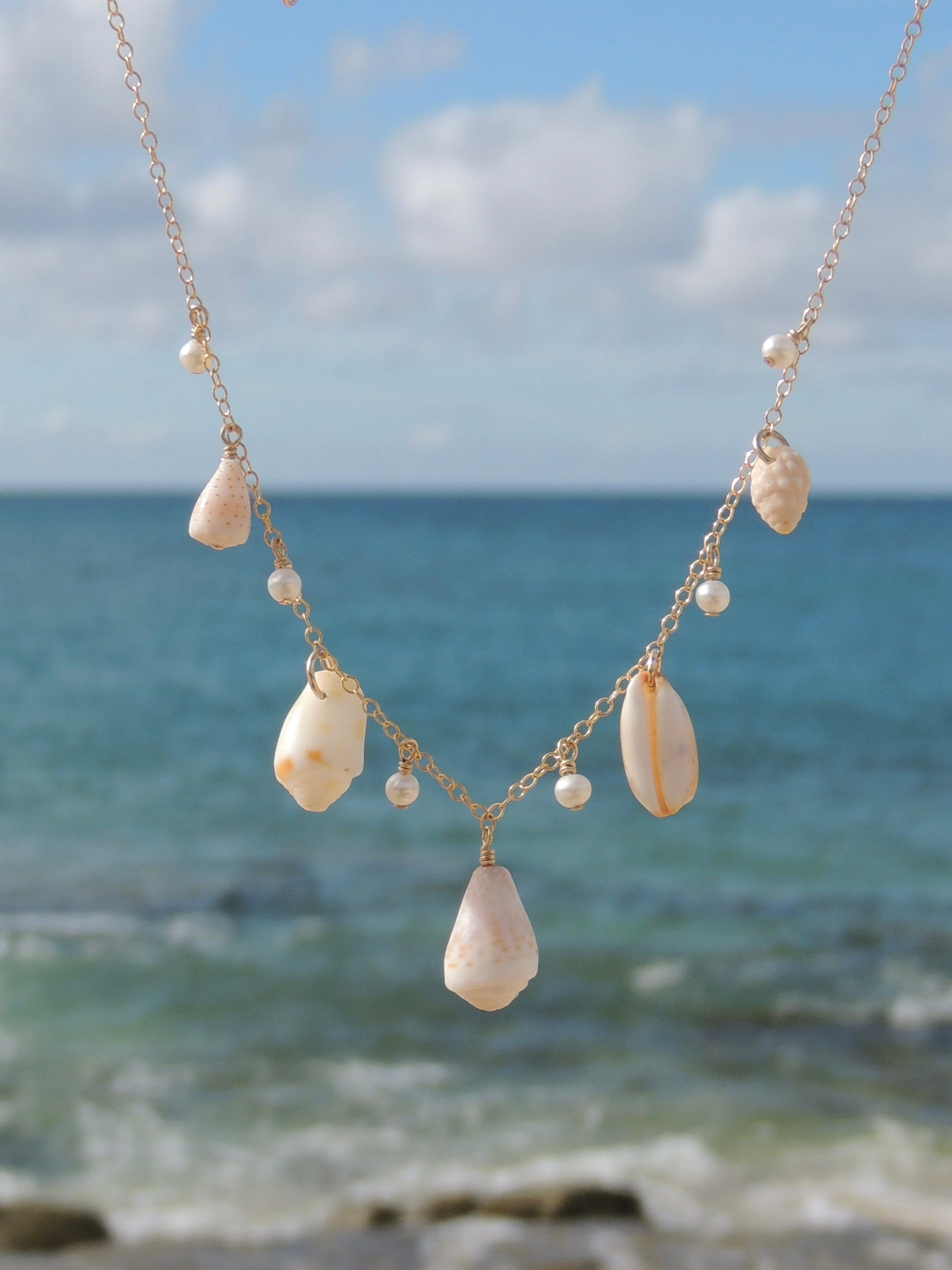 Shell Charm Necklace