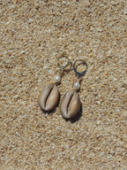 Cowrie Shell Huggies