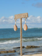Cowrie Shell Huggies