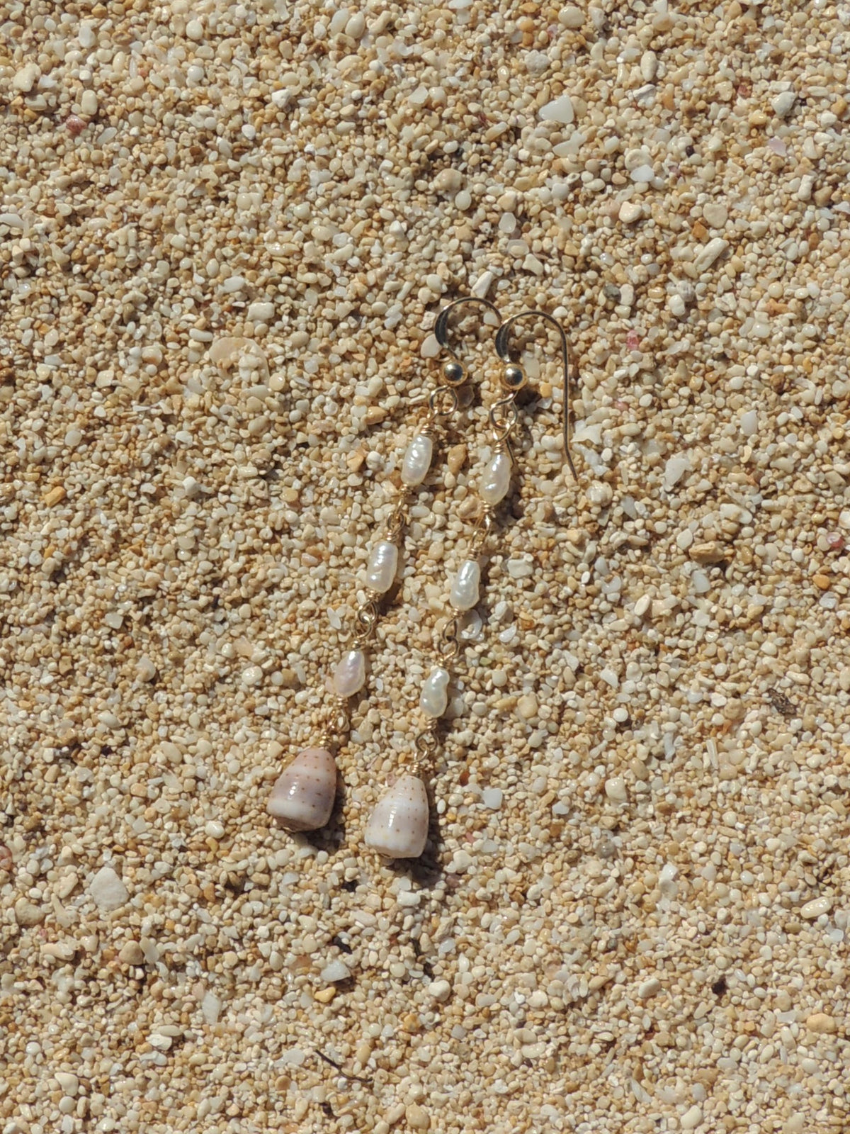 Abbreviated Cone Shell Earrings