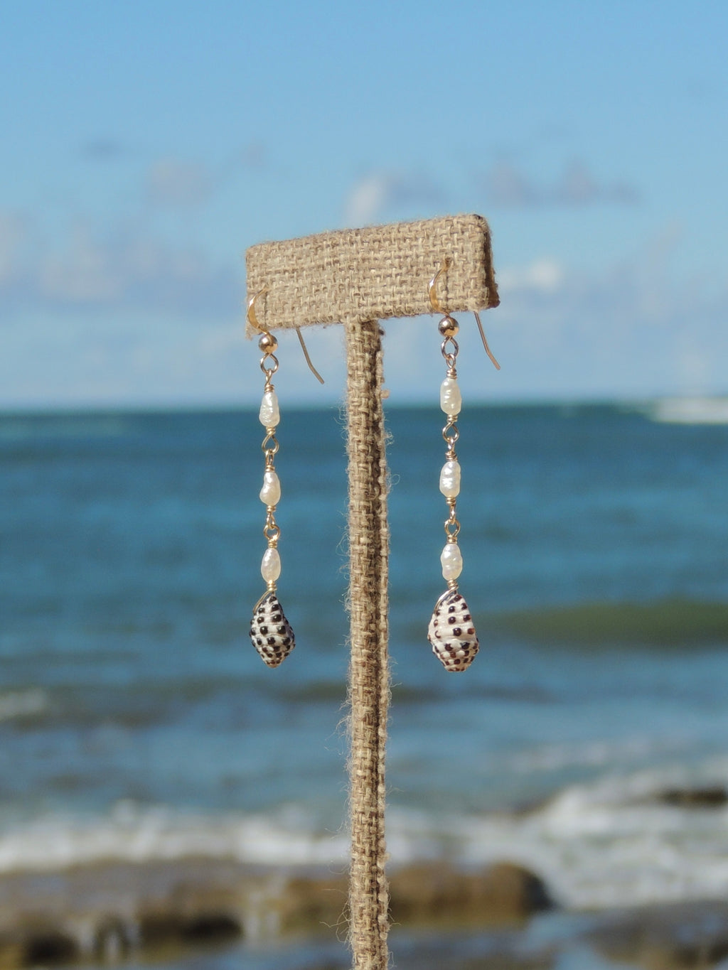 Drupe Shell Earrings