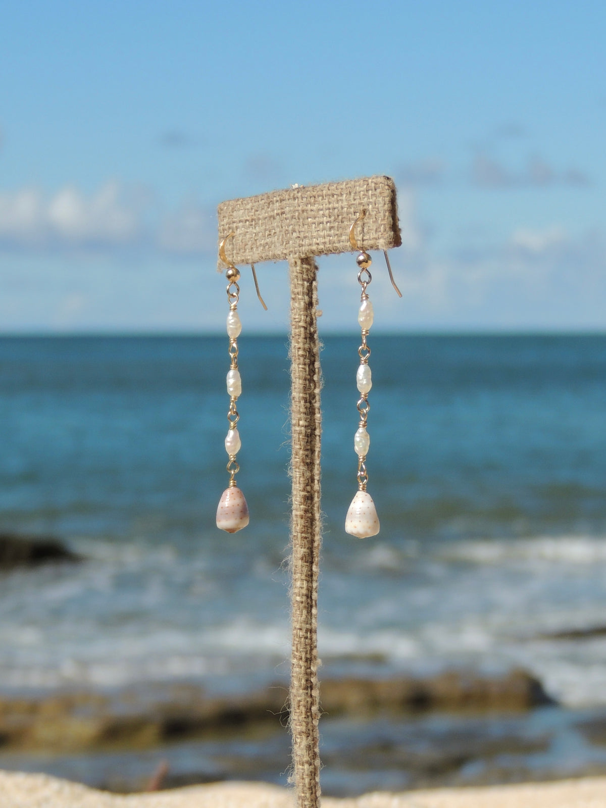 Abbreviated Cone Shell Earrings