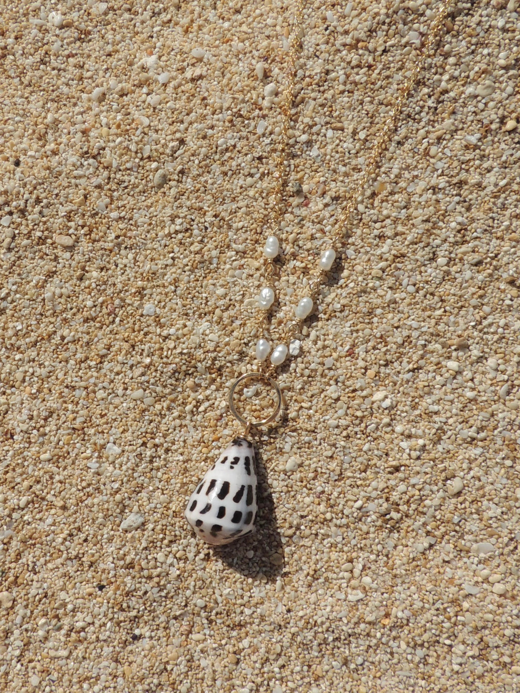 Hebrew Cone Shell Necklace