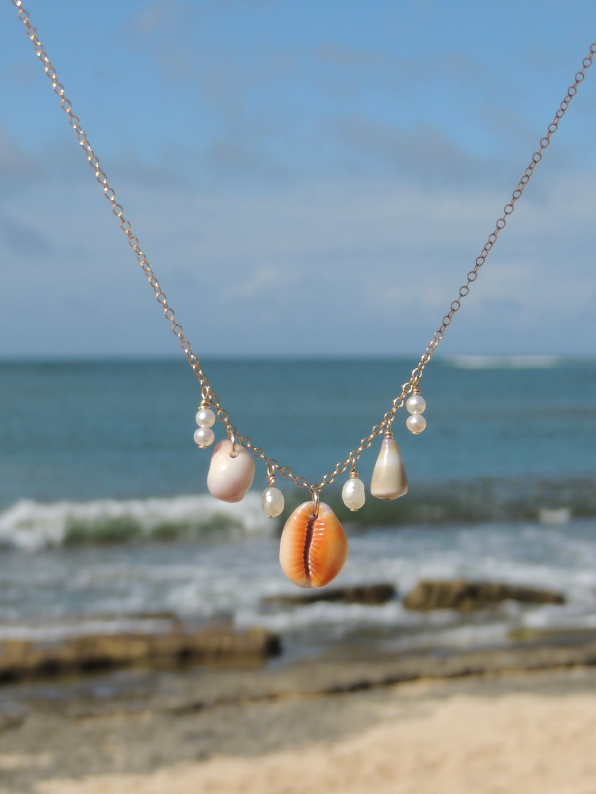 Shell Charm Necklace