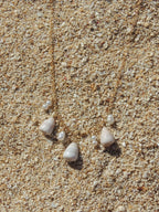 Abbreviated Cone Shell Charm Necklace