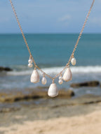 Abbreviated Cone Shell Charm Necklace