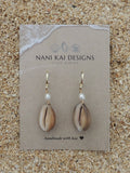 Cowrie Shell Huggies