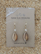 Cowrie Shell Huggies