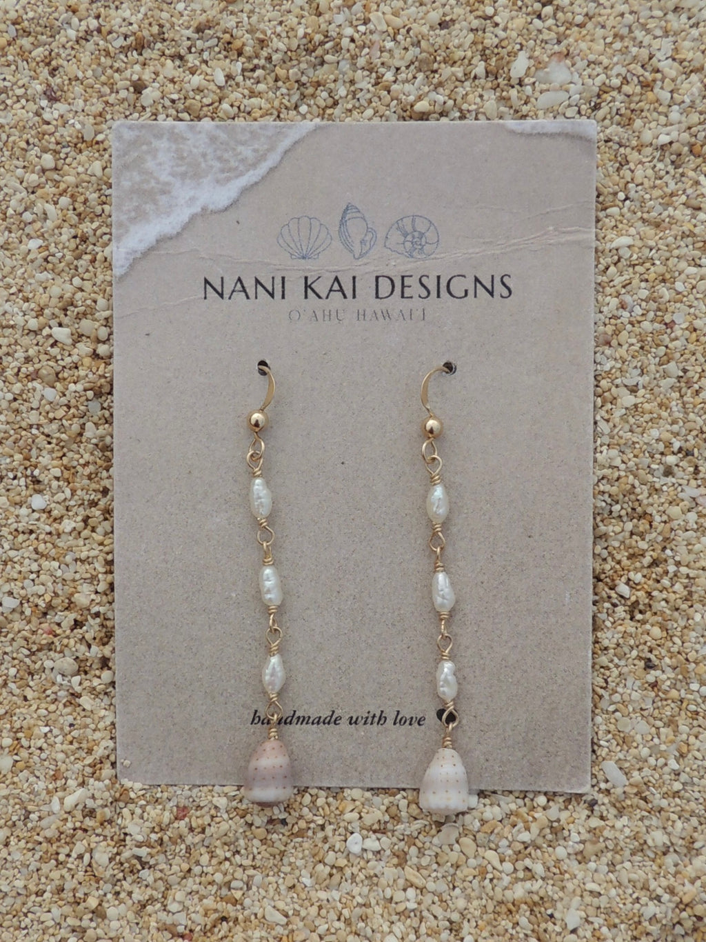 Abbreviated Cone Shell Earrings