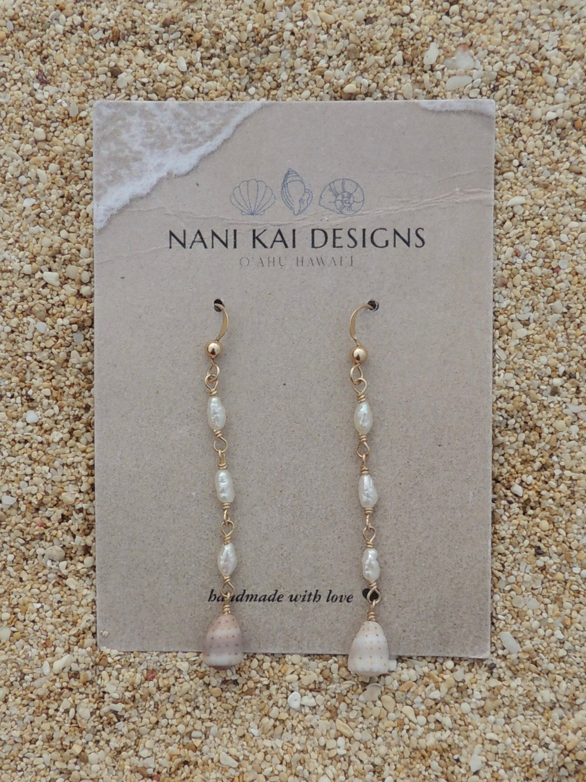 Abbreviated Cone Shell Earrings