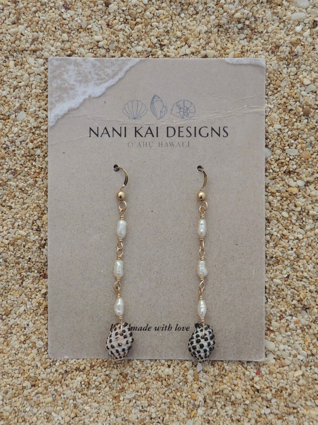 Drupe Shell Earrings