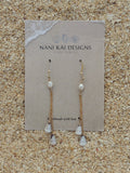 Cone Shell Chain Earrings