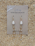 Cone Shell Chain Earrings