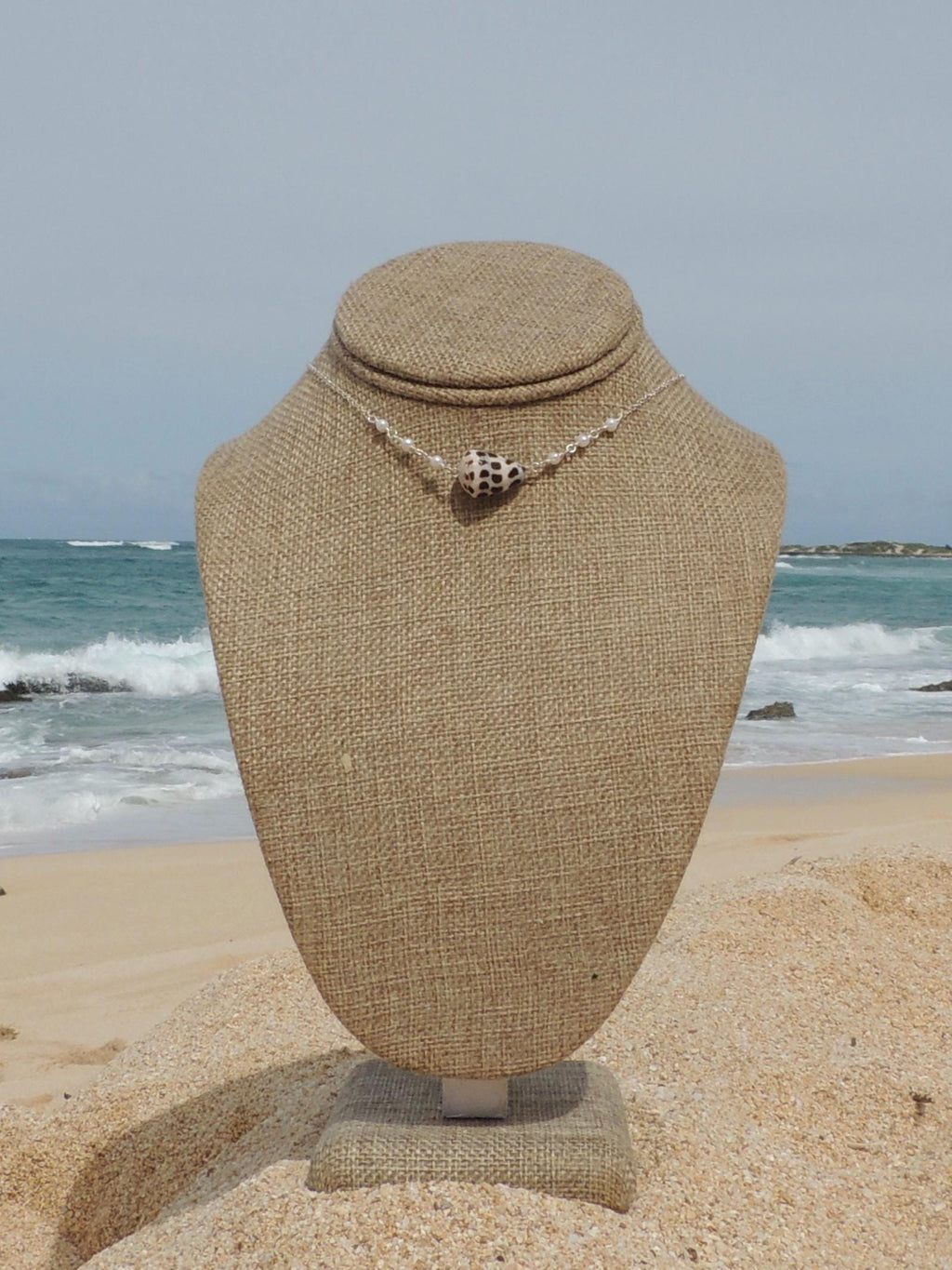 Hebrew Cone Shell Choker Necklace