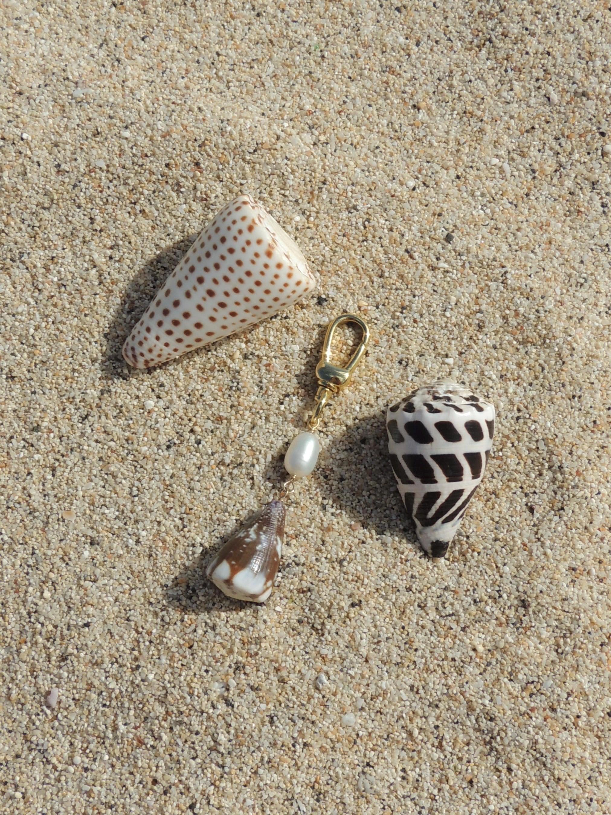 Cone Shell Keychain