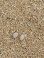 Pink Shell Chain Earrings