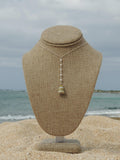 Cone Shell Lariat Necklace
