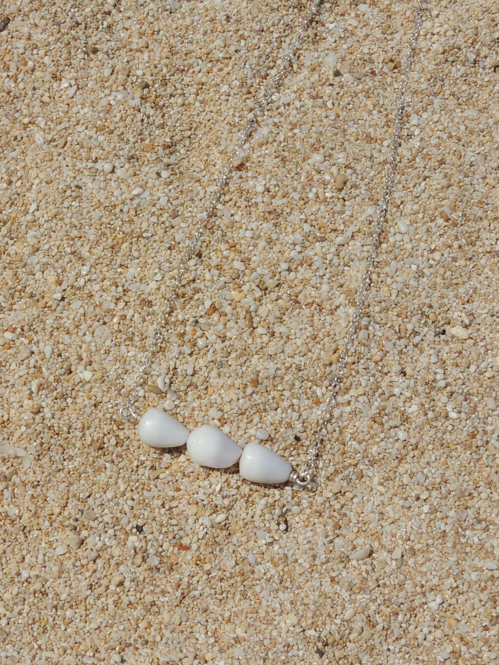 Cone Shell Bar Necklace