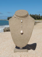 Cone Shell / One-Sided Pearl Necklace