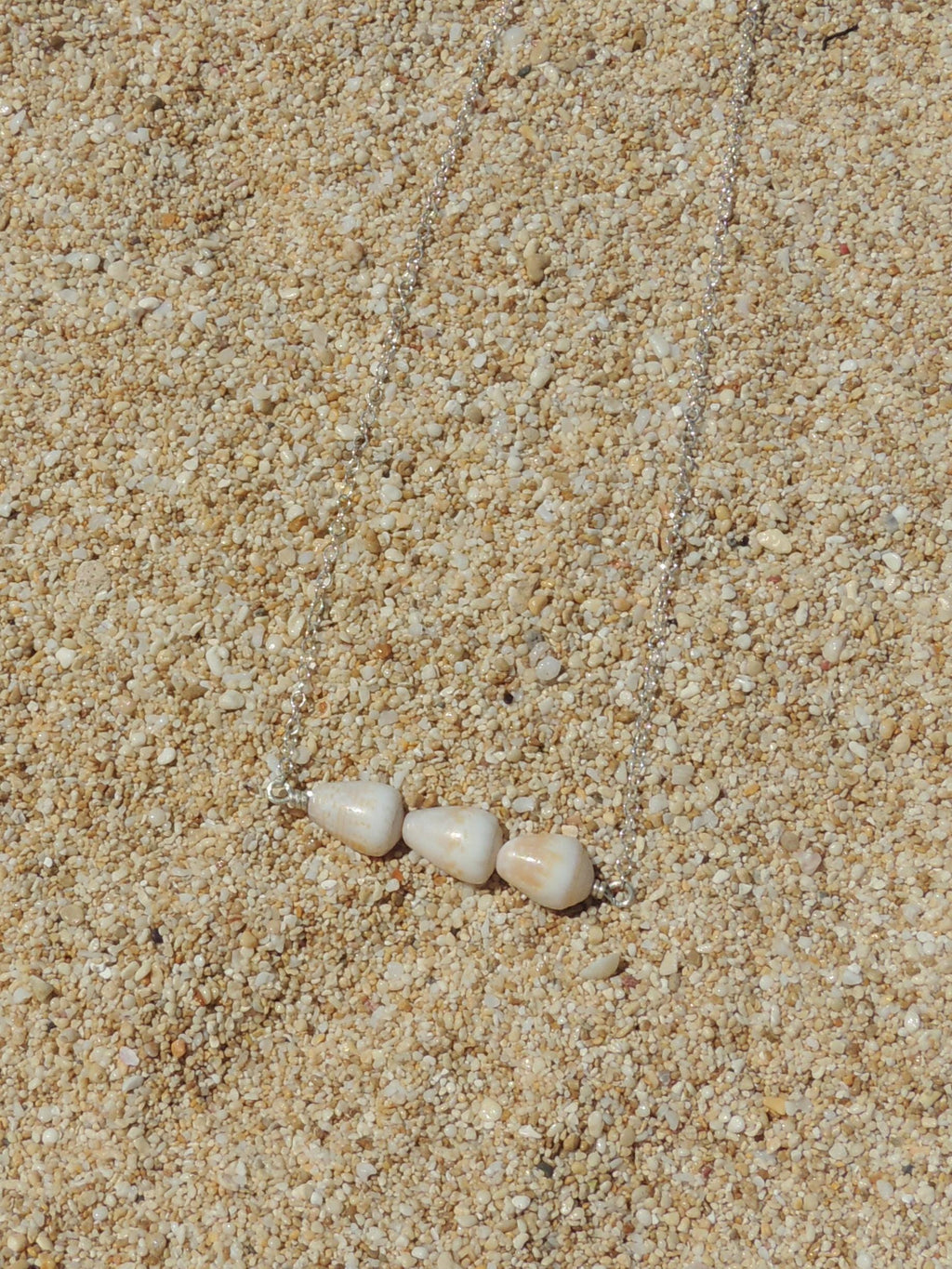 Cone Shell Bar Necklace