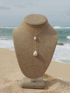 Cone Shell Lariat Necklace