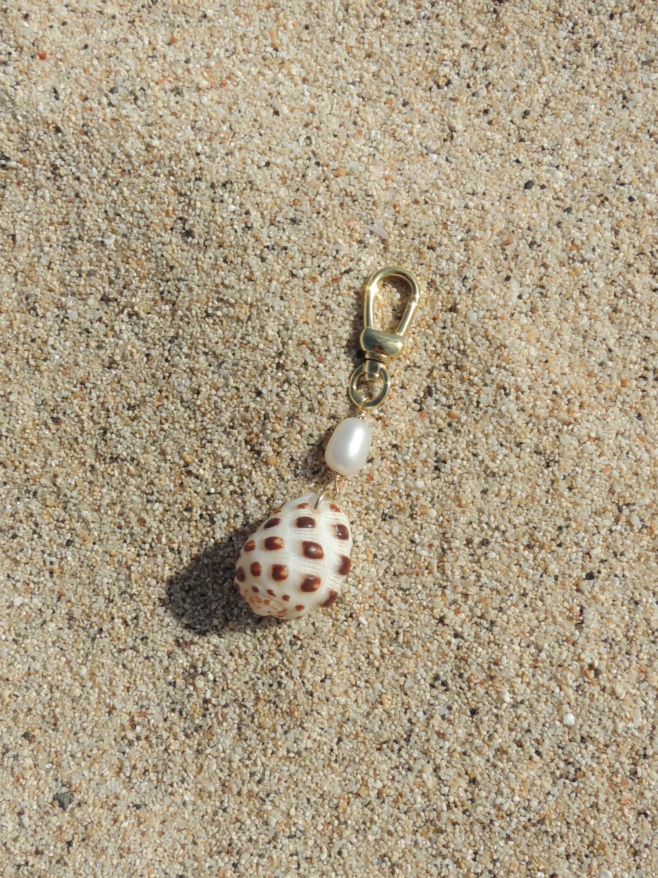 Drupe Shell Keychain