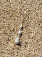 Cone Shell Lariat Necklace