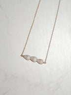Cone Shell Bar Necklace
