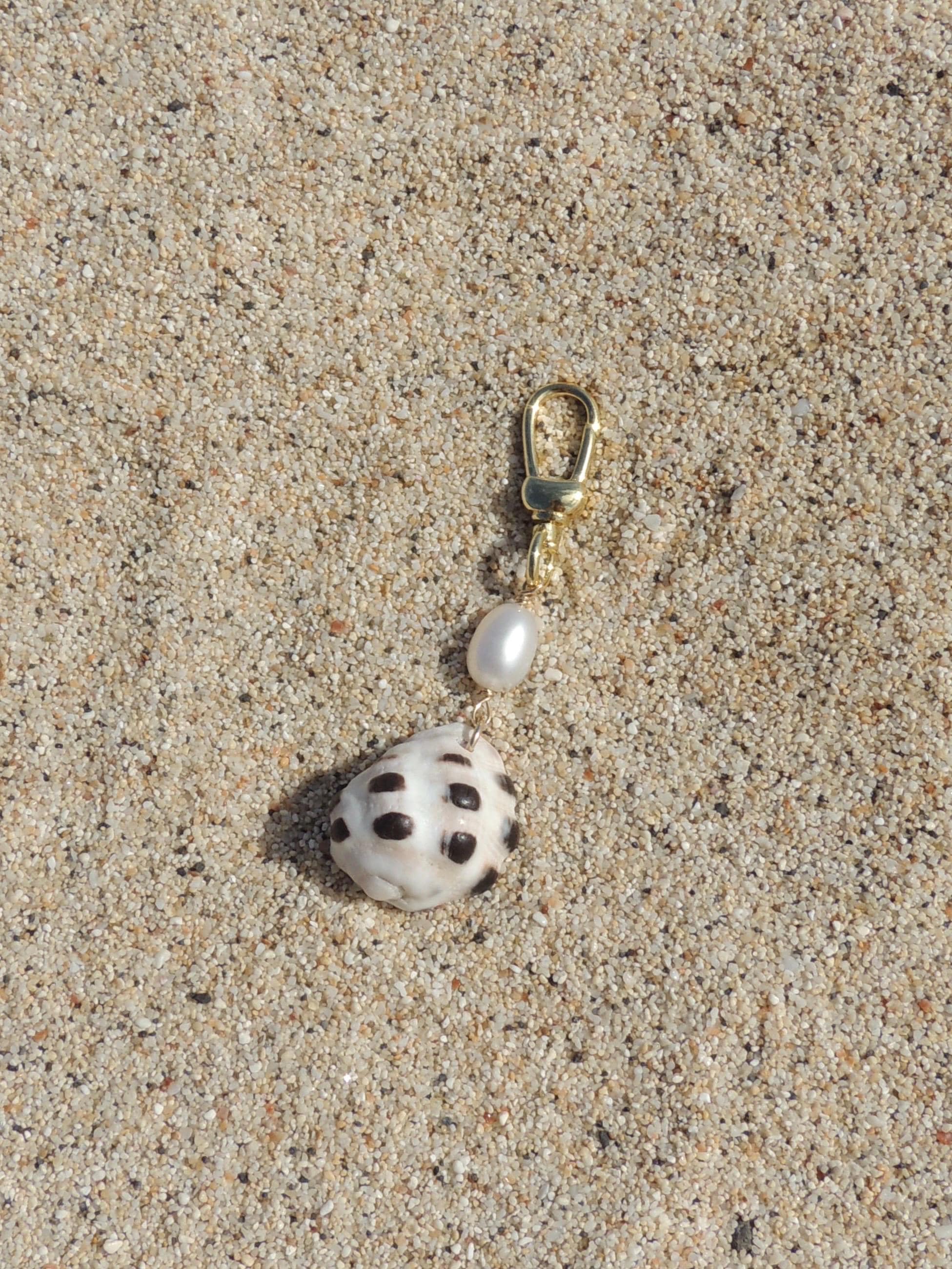 Drupe Shell Keychain