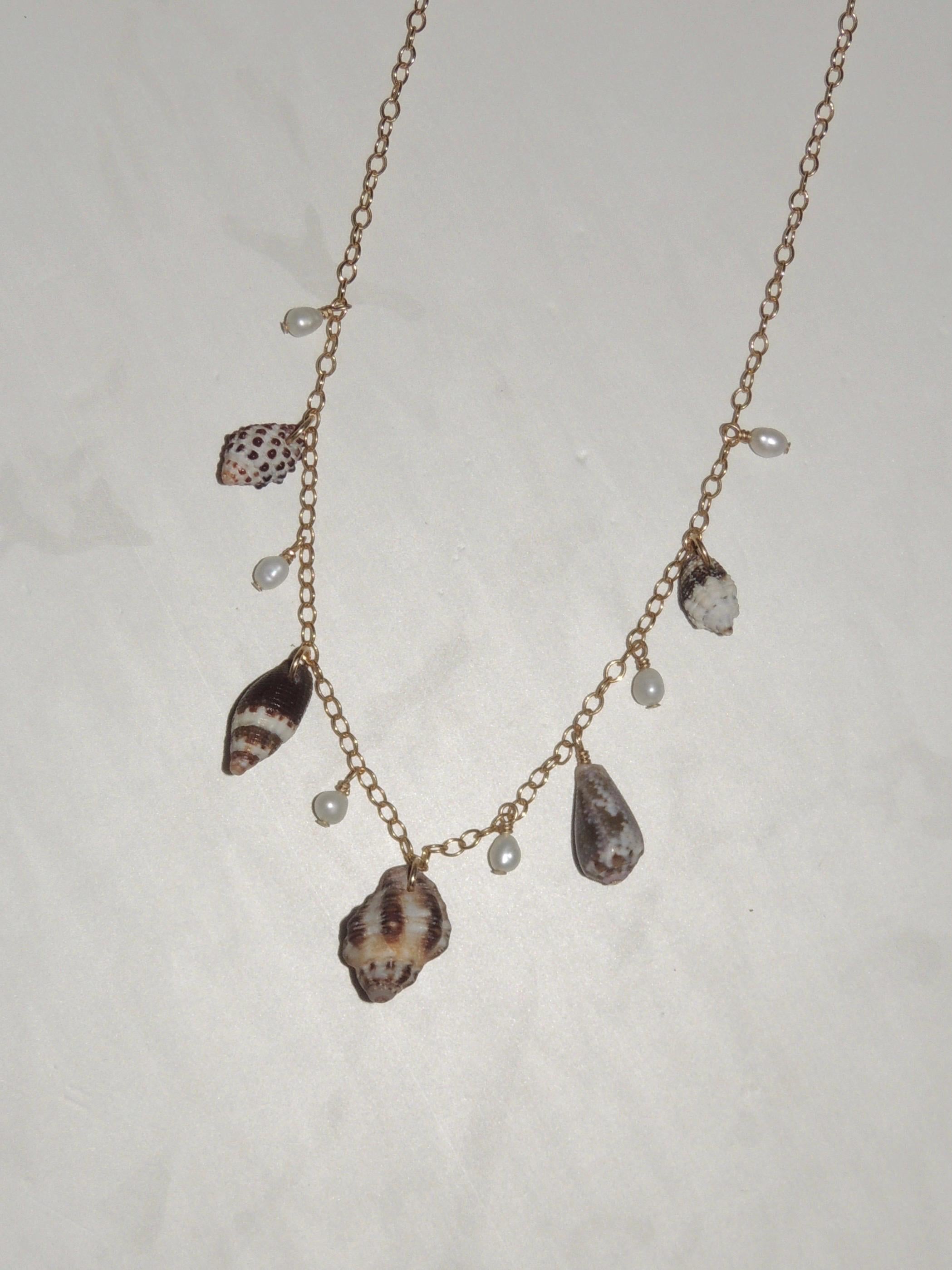 Shell Charm Necklace
