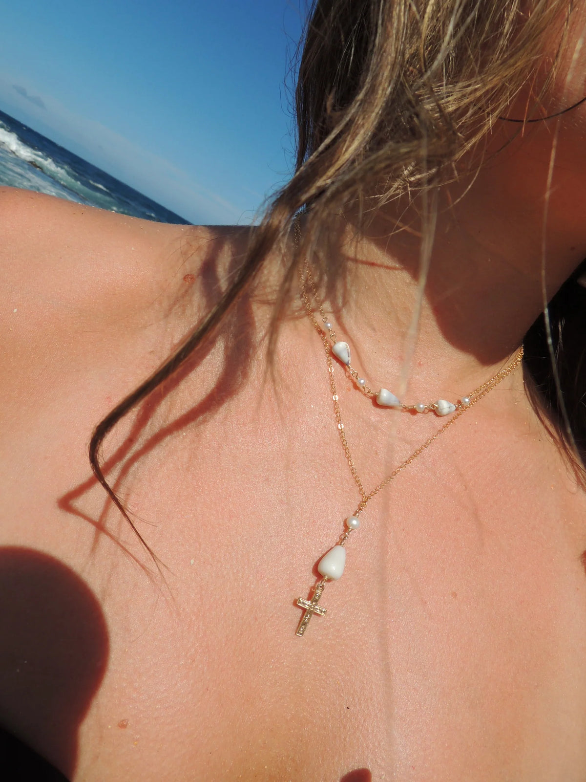 Cone Shell Choker Necklace