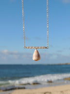 Cone Shell Bar Necklace
