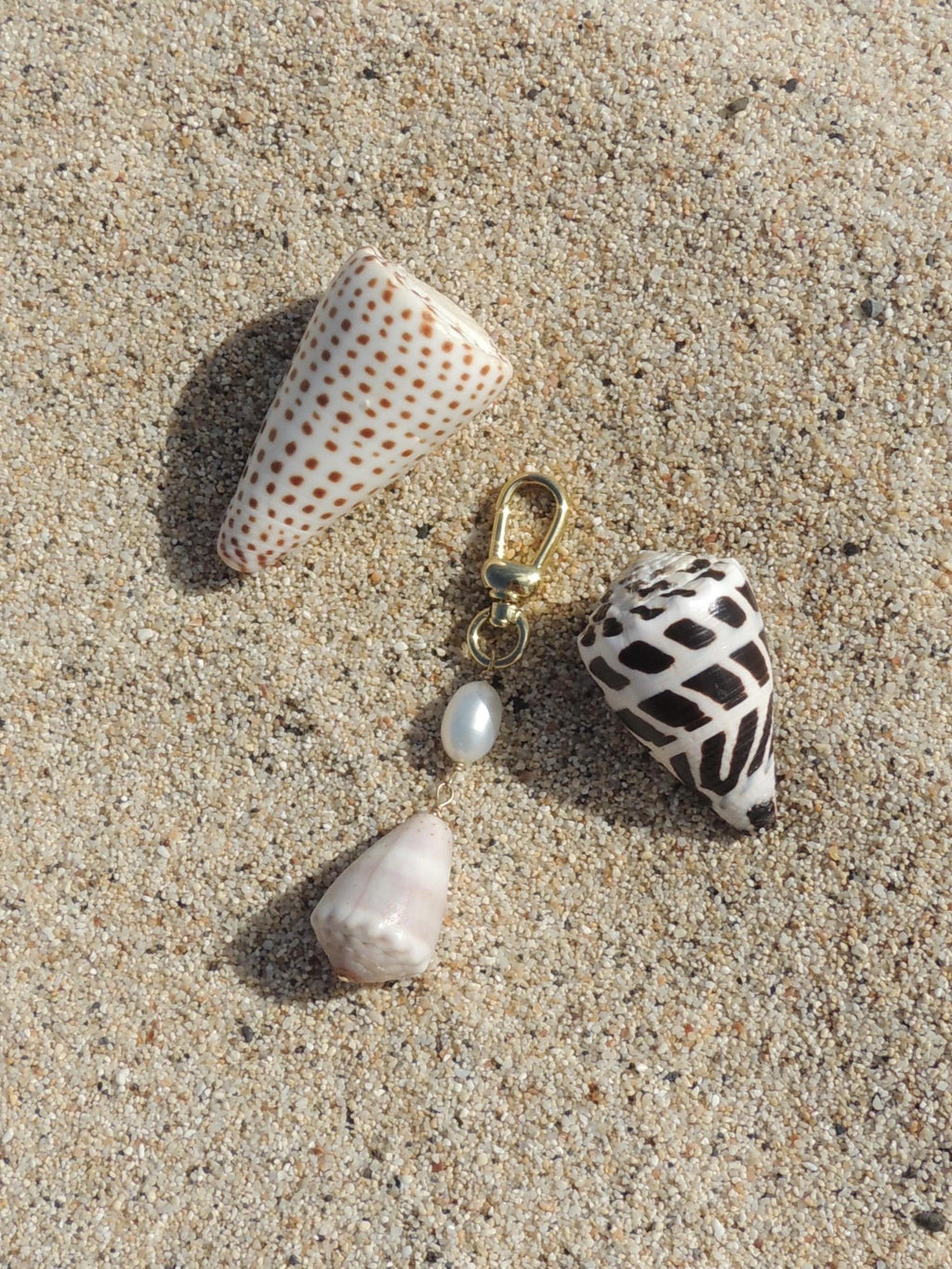 Cone Shell Keychain