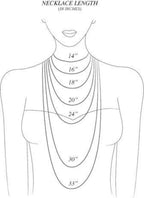 Hebrew Cone Shell Lariat Necklace