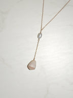 Cone Shell Lariat Necklace
