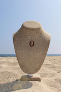 Brown Cowrie Shell Necklace