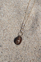 Brown Cowrie Shell Necklace