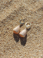 Pastel Cone Shell Huggies