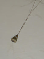Cone Shell Lariat Necklace